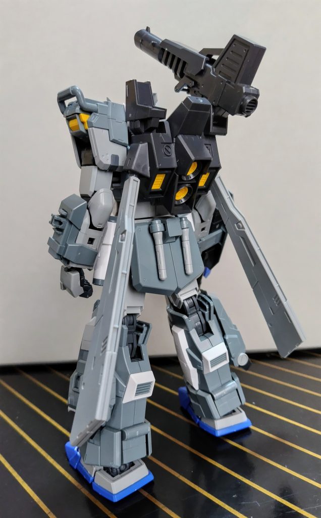 背面もパシャリ📸ストームブリンガーやP.A.の余剰パーツがかなり出ます💦撮り忘れてしまいましたが、ジム頭にも出来ます