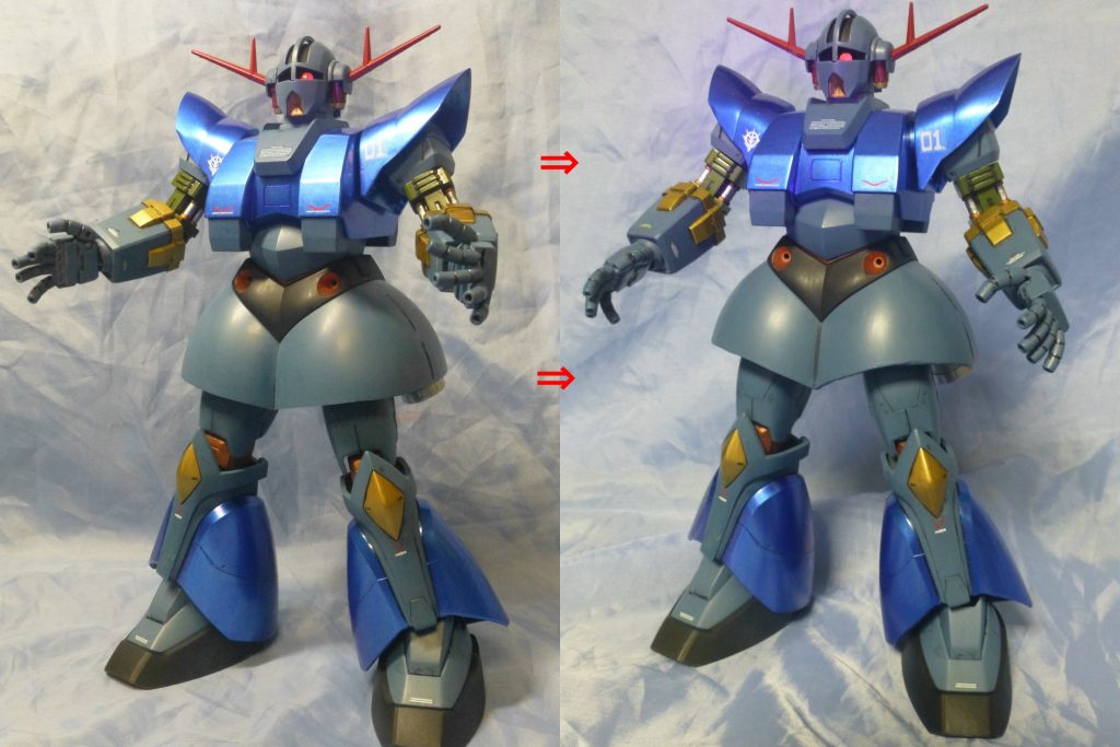 脚を長く見せる為にｽｶｰﾄの前側を形状を変えました！