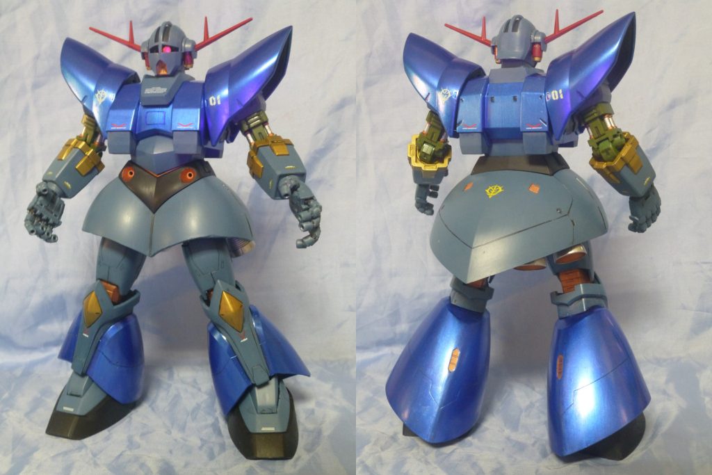 その後MGｼﾞｵﾝｸﾞ肩とRGｼﾞｵﾝｸﾞの手を移植しました！