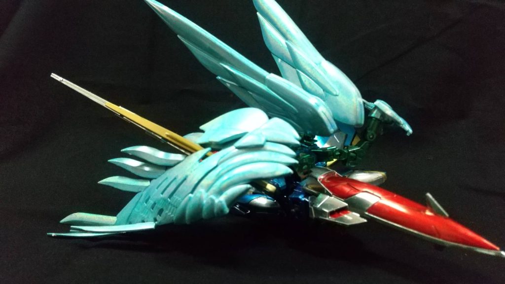 この状態で、高速飛行する動画とかを作ってみたいものですな。