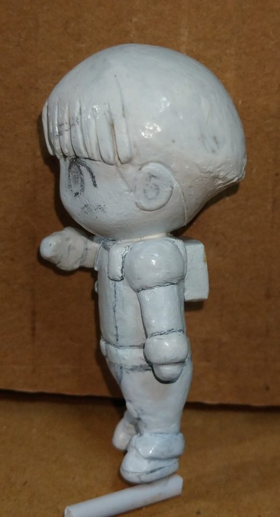 ねこちゃんのプロポーション良い感じなのでそのまんま流用です。