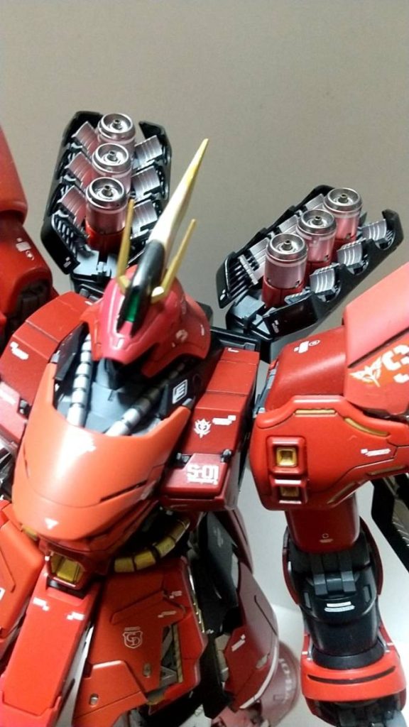 ファンネルはキラキラにしてみました