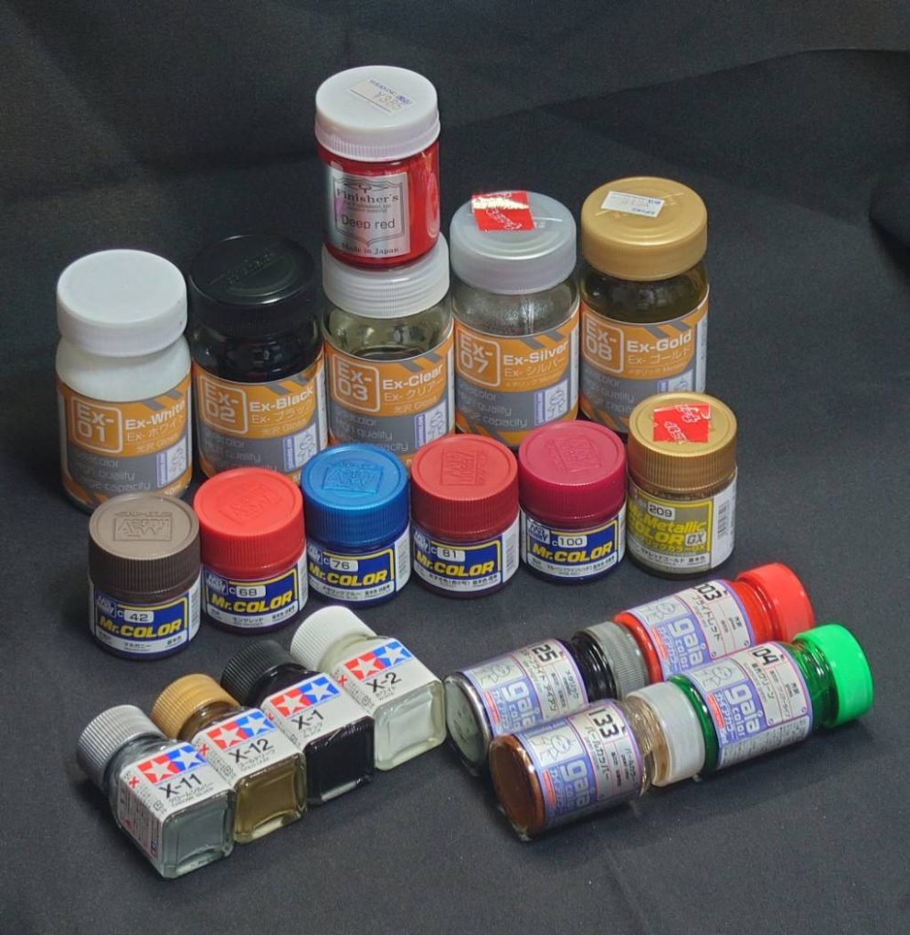 今回の使用した塗料。