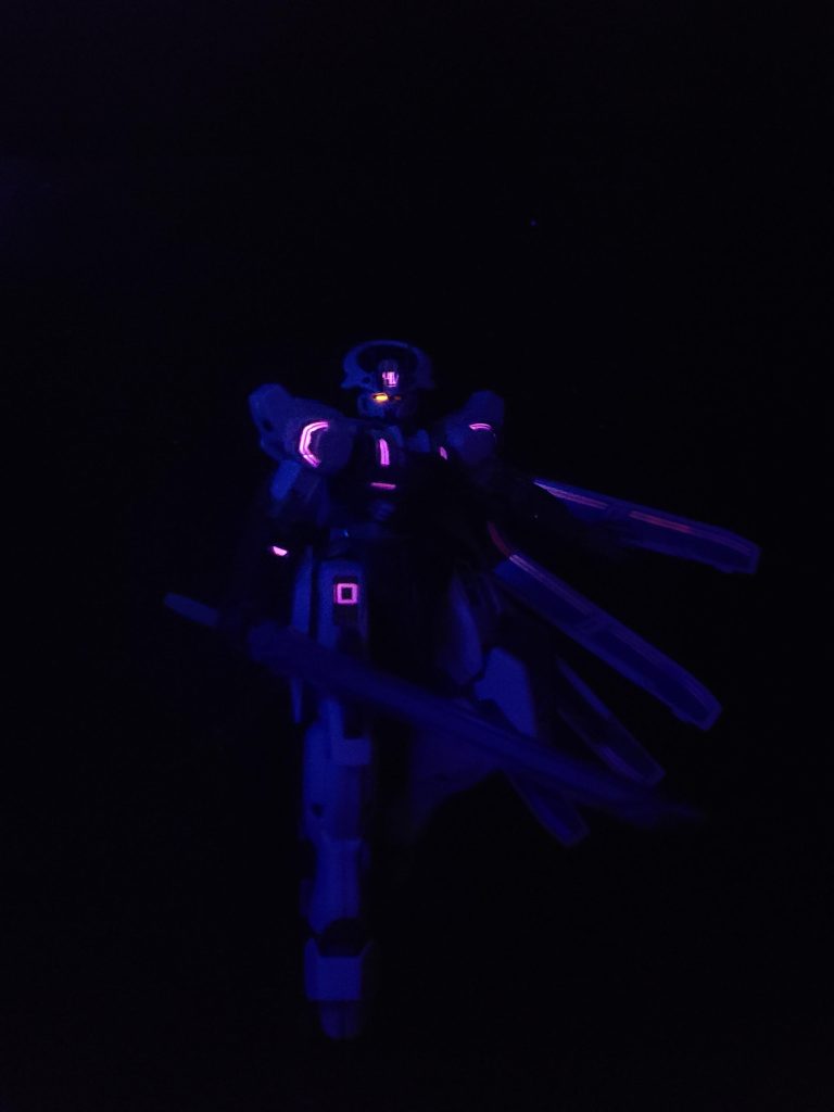 暗闇で光るシュバルゼッテかっこいい...