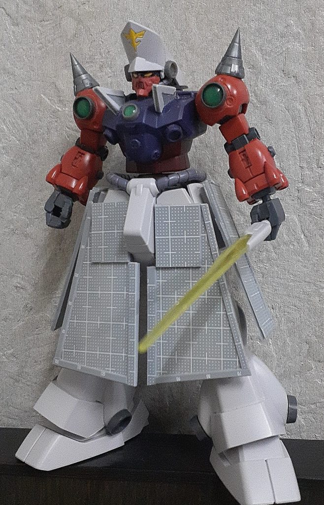 プラ板とかでアーマーを増設　