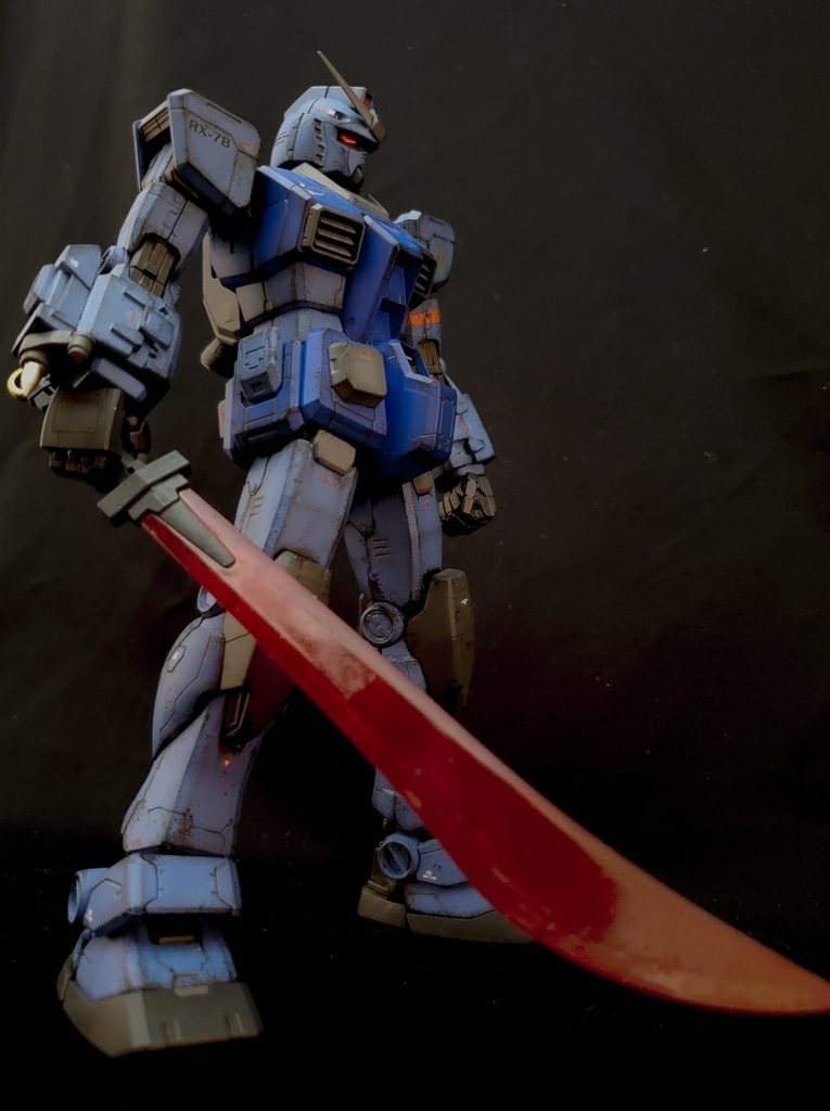 ガンダム　ランバ・ラル　カスタム　MG–4枚目/制作者：Tokigane