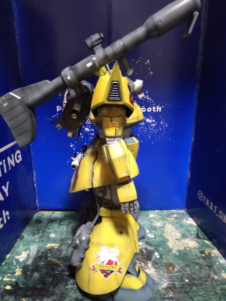 MG MS-14C-1Aゲルググ・キャノン (ジャコビアス・ノード専用機) UC.0079版   MG ユーマ・ライトニング専用ゲルググ改造–3枚目/制作者:猫親父