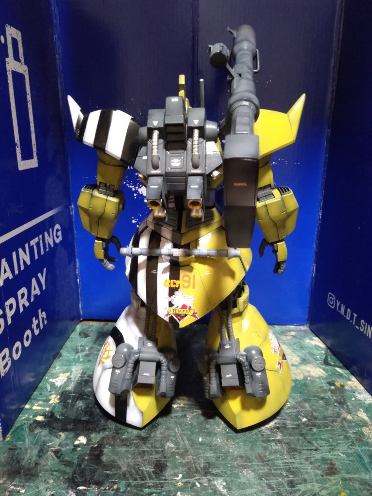 MG MS-14C-1Aゲルググ・キャノン (ジャコビアス・ノード専用機) UC.0079版   MG ユーマ・ライトニング専用ゲルググ改造–4枚目/制作者:猫親父