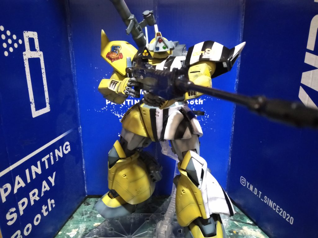 MG MS-14C-1Aゲルググ・キャノン (ジャコビアス・ノード専用機) UC.0079版   MG ユーマ・ライトニング専用ゲルググ改造–6枚目/制作者:猫親父