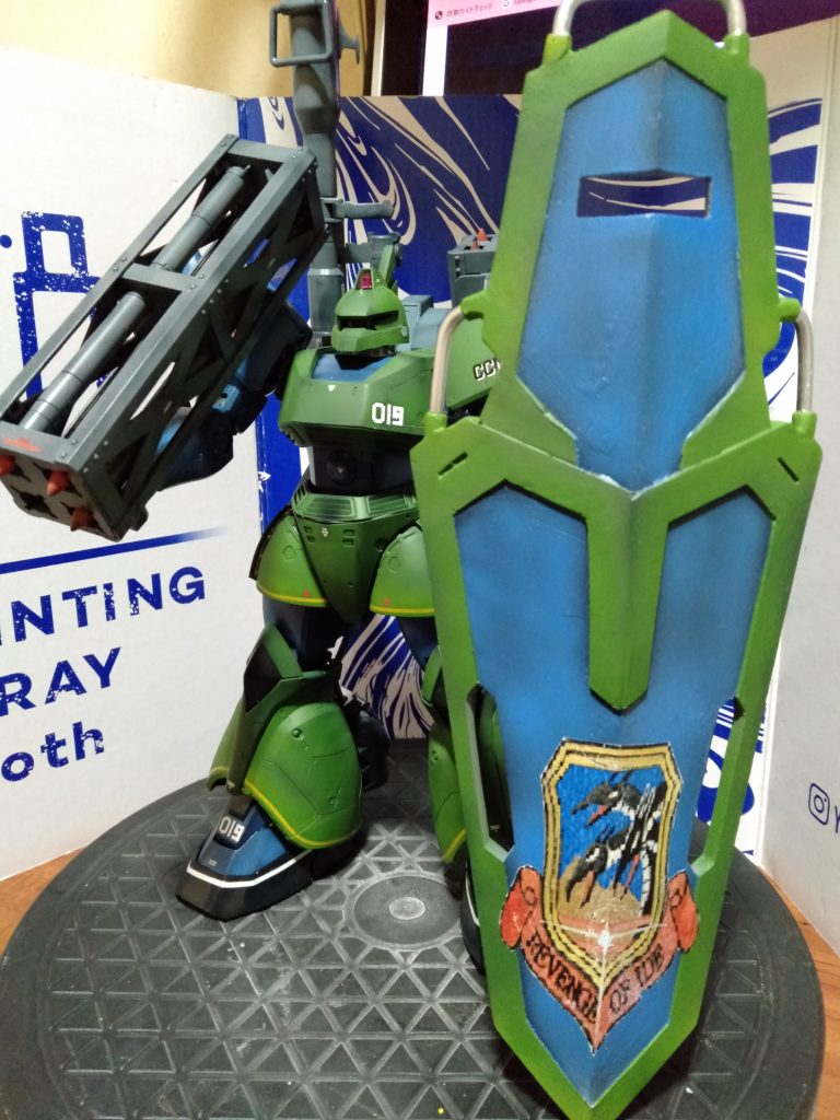 MG ゲルググキャノン1A型 ガーニム・ムフタール中尉専用機(MG MS－14B ユーマ・ライトニング専用高機動型ゲルググ改造)