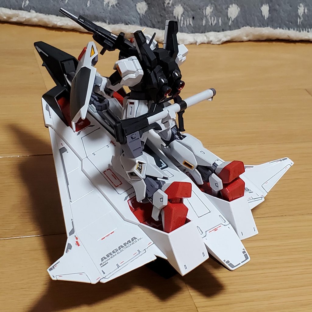 ガンダムマークⅡ&フライングアーマー。–2枚目/制作者：まりあ。