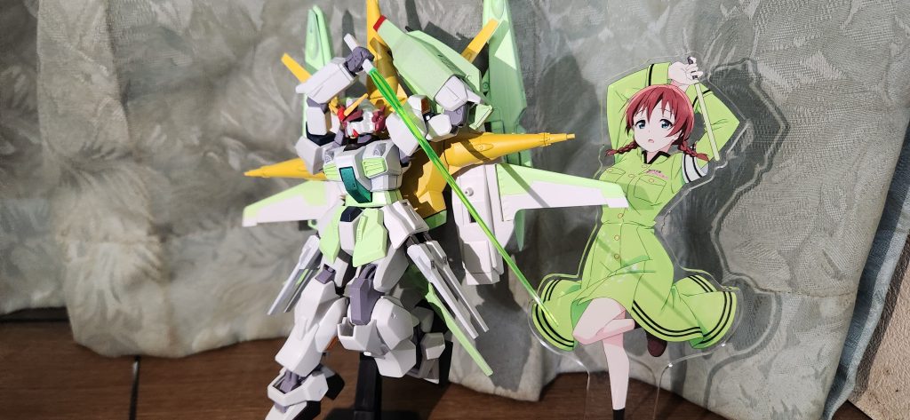 ビームサーベルはグリーン