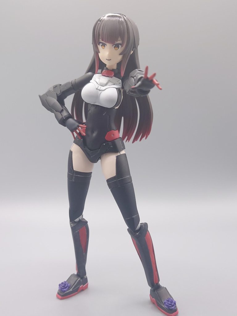 髪飾りとスカート着脱可能