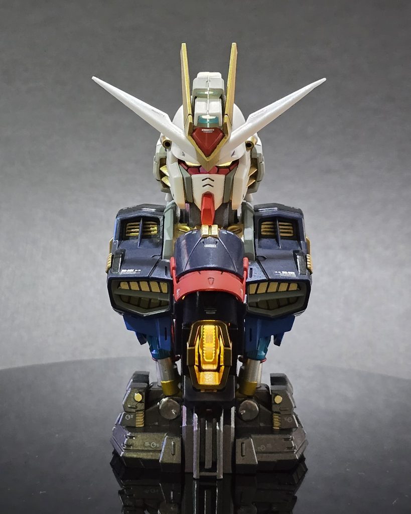MS Mechanical Bust メカニカルバスト 04 ZGMF-X20A Strike Freedom Gundamストライクフリーダムガンダム–2枚目/制作者：monkey_gunpla