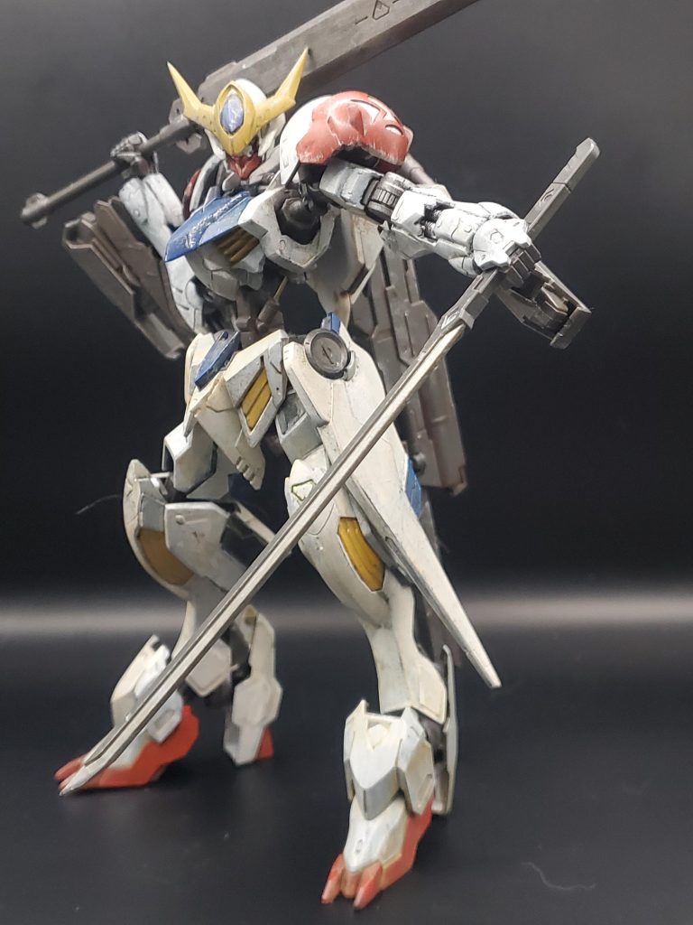 胴の改造ポイント・腰のシリンダー自作・肩のポリキャップ裏にプラ板入れて肩幅広く