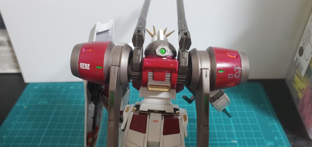 バックショット塗り分けがんばりました( ＾ω＾ )焼鉄色と黒鉄色を使ってますが写真だとあまり違いがわからないかも？？