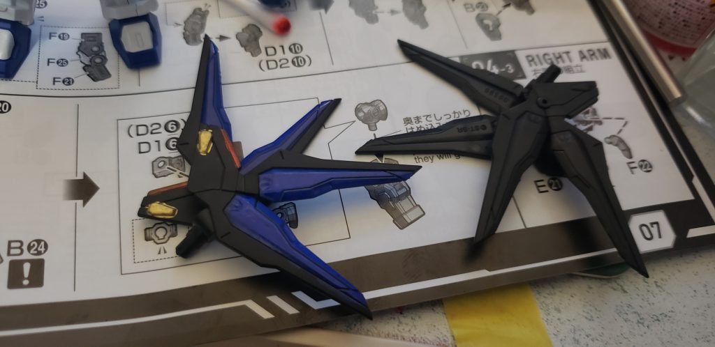 あとは頑張ったところと色塗ったところをササッと貼って締めたいと思います!!お目汚し失礼いたしました!