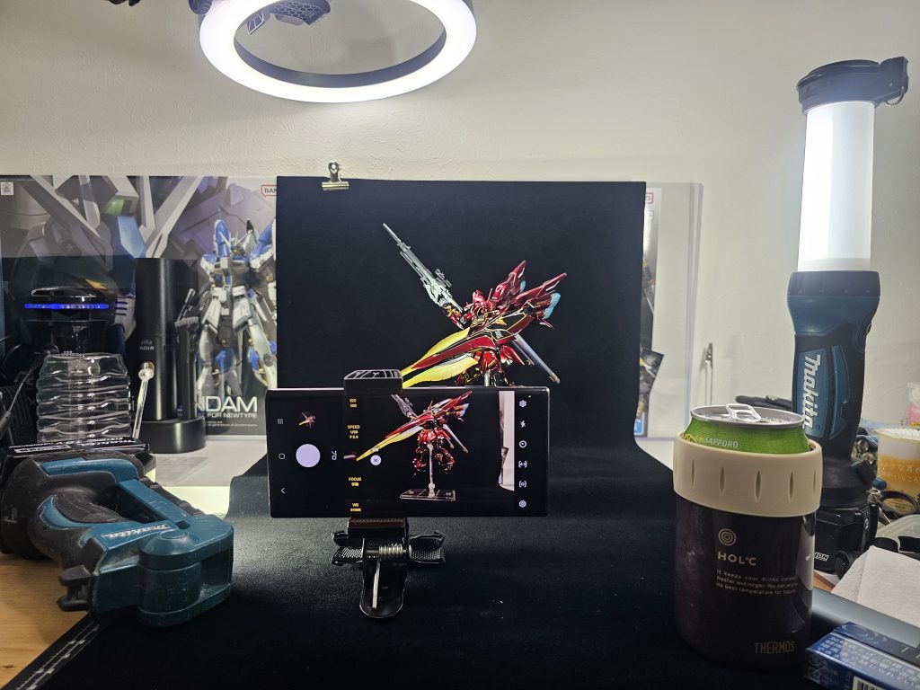 撮影風景を撮影マキタらぶ♥