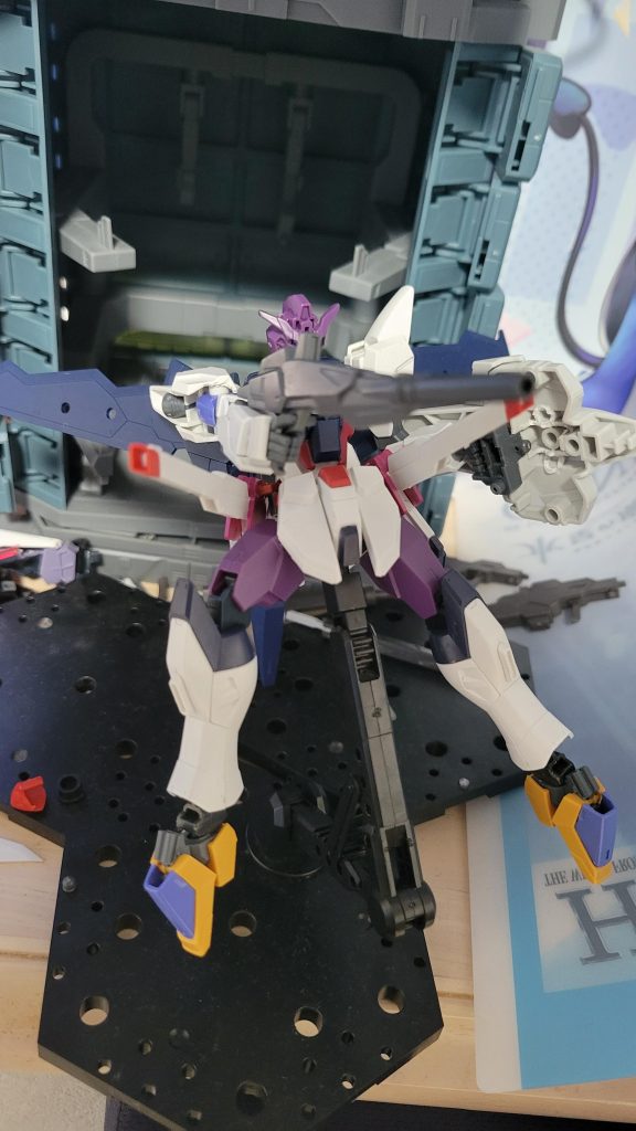 ビームライフルクスィフィアスレールガンシールド　オーソドックスな装備