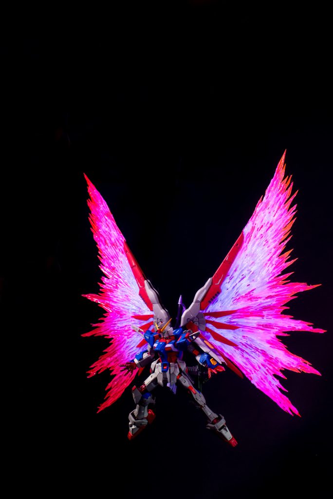 ブラックライトの当て方で、