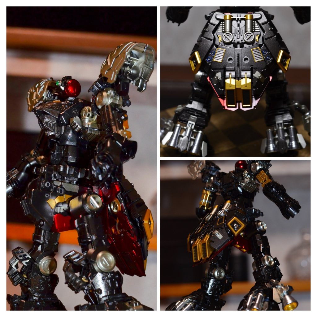 フレームの状態。スカートのスラスター周辺一部にマジョーラアンドロメダ2をアクセントに✨️