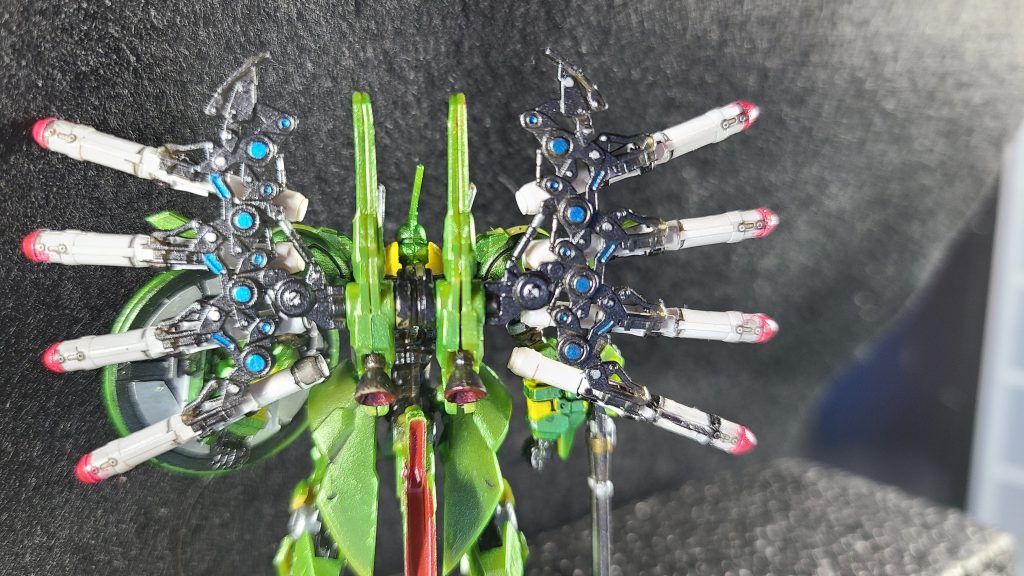 バックショットはこんな感じです!ブルーメタリックがキレイに映えて満足してます(((*≧艸≦)ププッ