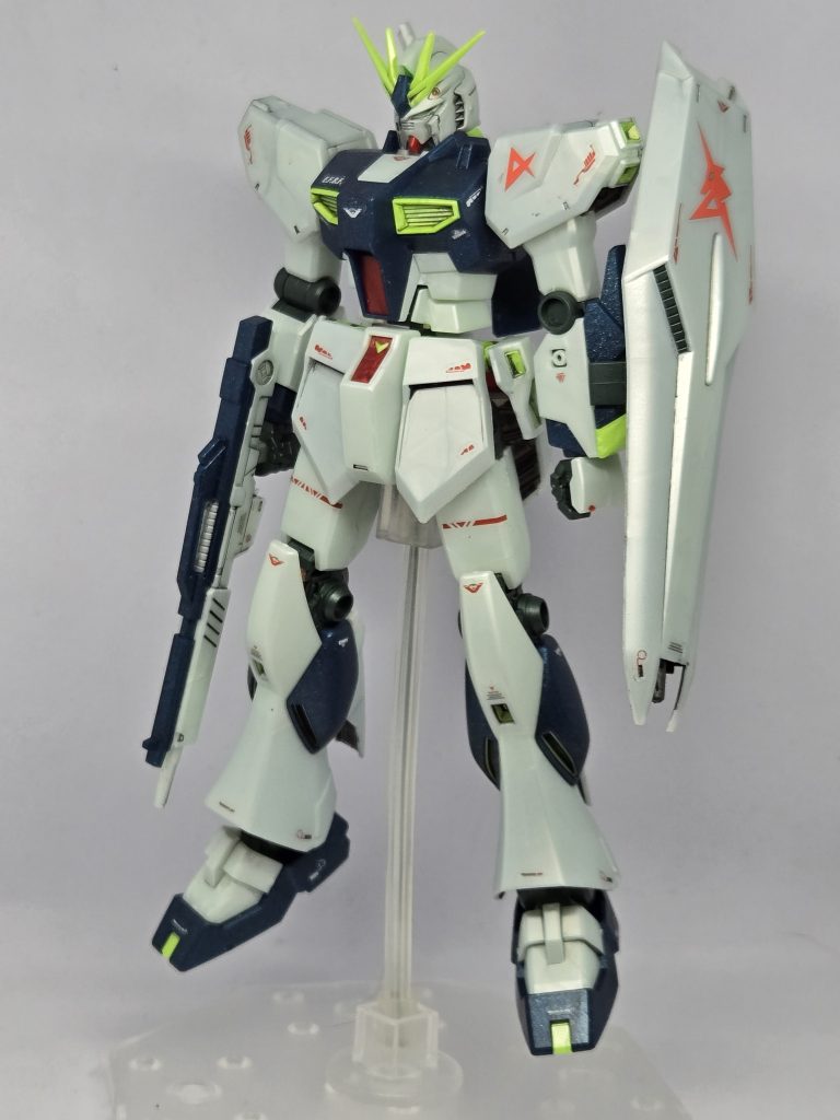 サイコフレーム発光イメージカラーEGνガンダム久々の投稿デス