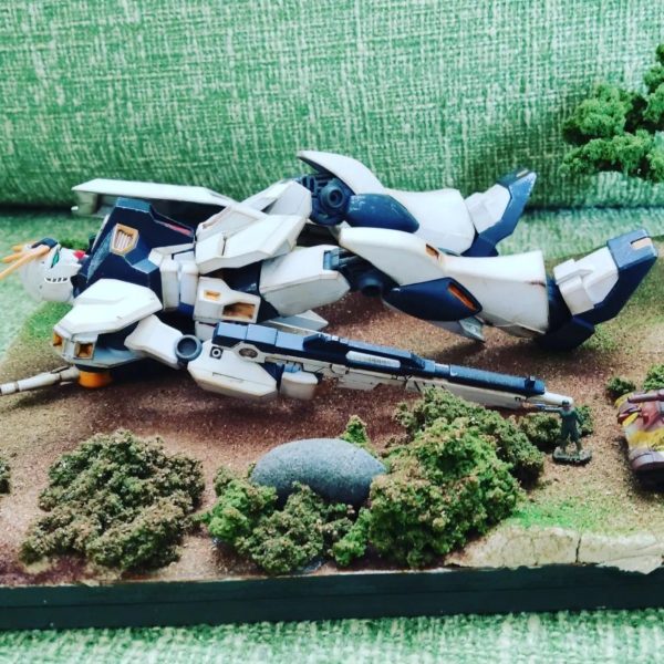 νガンダム、ジオン領へ降下…