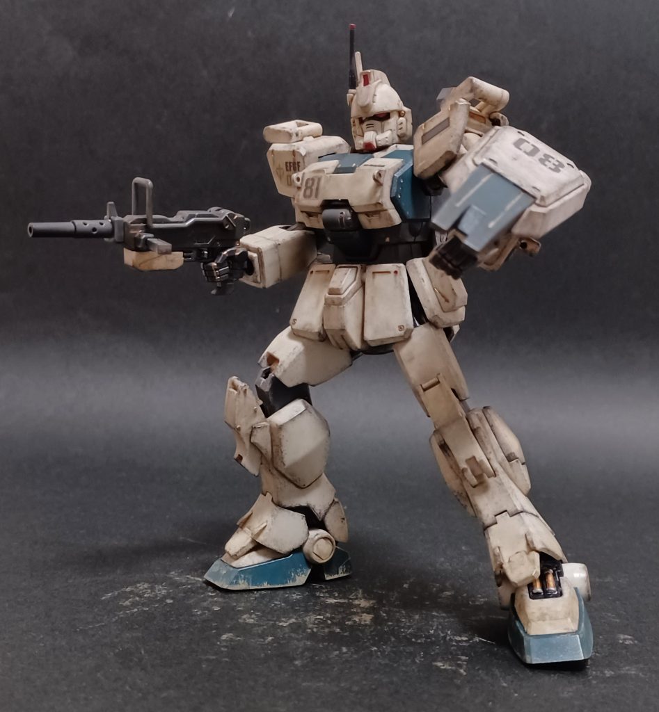 HGUC GUNDAM Ez8 地上戦ウェザリング