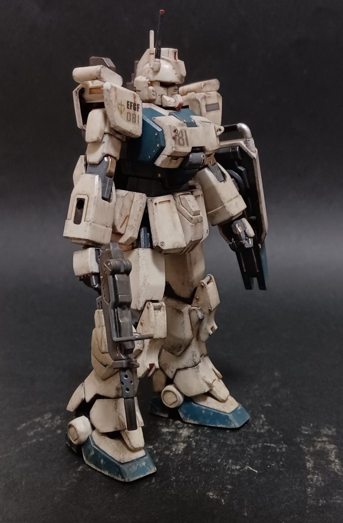 HGUC GUNDAM Ez8 地上戦ウェザリング–5枚目/制作者:@ウソつきカモメ