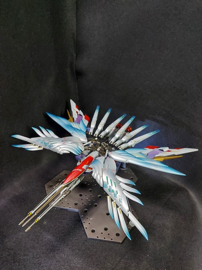 バードモード雪の結晶を意識しました。