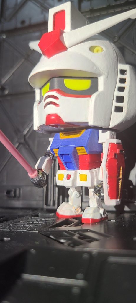 ガンプラくん＆BBパオング–3枚目/制作者：アベラギ