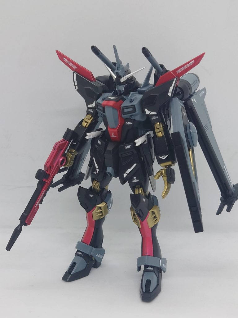 完成からの仁王立ち。背中のフォランティスが重い… 笑以上、隠者弐式・黒　でした！