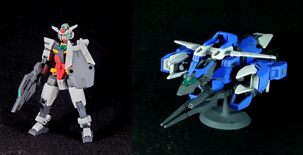 コアガンダム&アースアーマー色々忙しく放送時期を失念していて前情報全然無しの状態で1話を観たので最初はこの小さいのが主役機なのかと驚きましたが、バッチリ合体してくれましたね。色々なアーマーを換装しながら戦うのもZOIDS/zeroや仮面ライダークウガみたいで好みでした(リライズ当時SEED未視聴)。