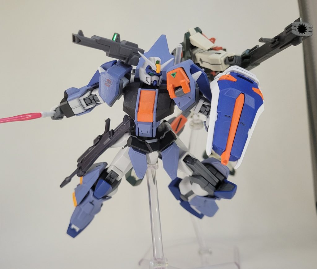 追記磁石を仕込んでサイドアーマーにライフルを取り付けられるようにしました。