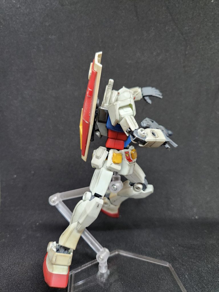 背面撃ちで1枚。これ相手からしたら普通に怖いですよね…