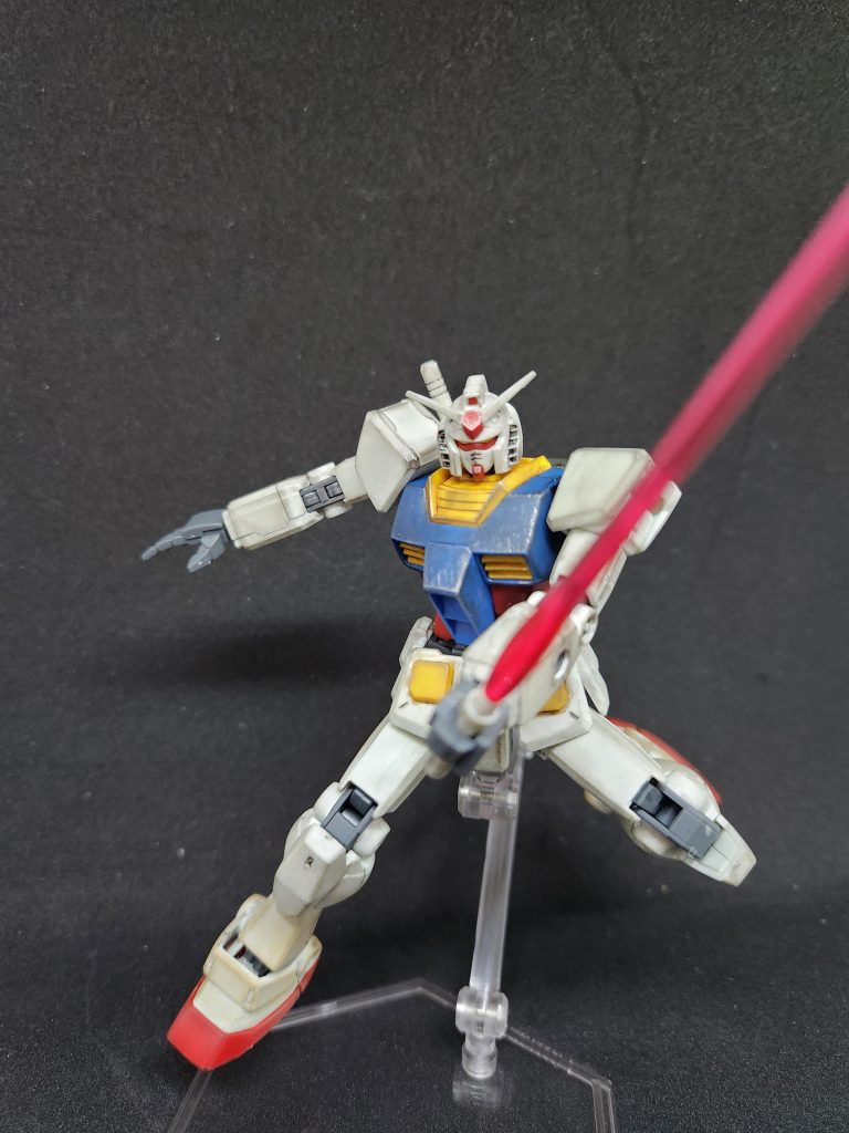 ビームサーベルで1枚。