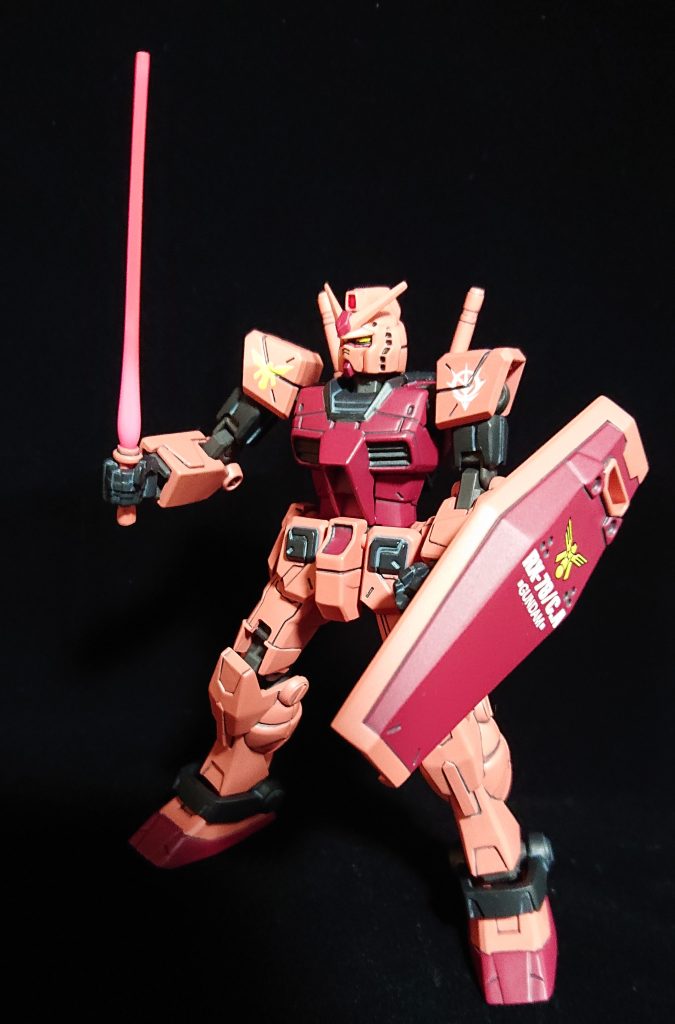 ビームサーベルを初めてエアブラシで塗装しました。