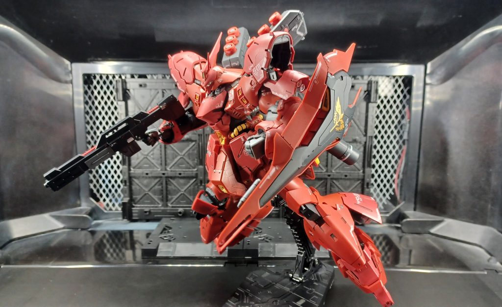 RGはパーツ落ちがなくて遊びやすいポーズつけるときも可動域あるし決まりやすい👍️