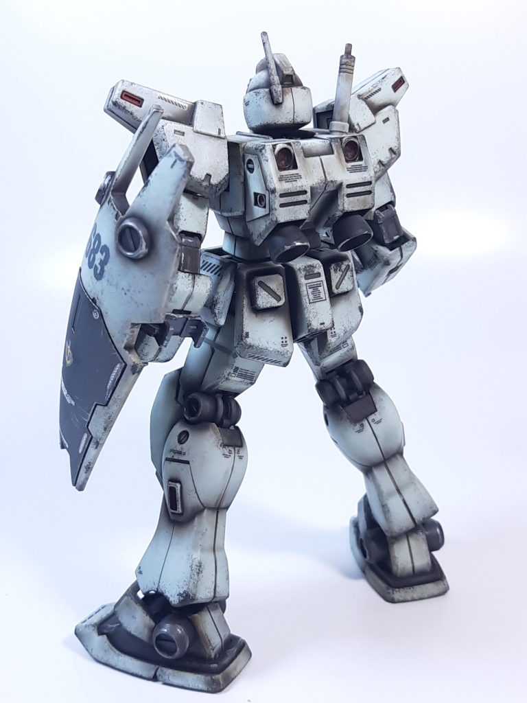 ジムカスタム–4枚目/制作者：孤独のプラモ