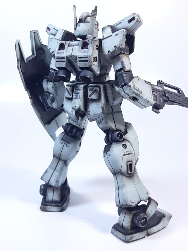 ジムカスタム–5枚目/制作者：孤独のプラモ