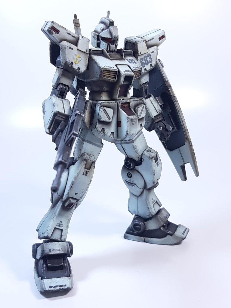 ジムカスタム–6枚目/制作者：孤独のプラモ