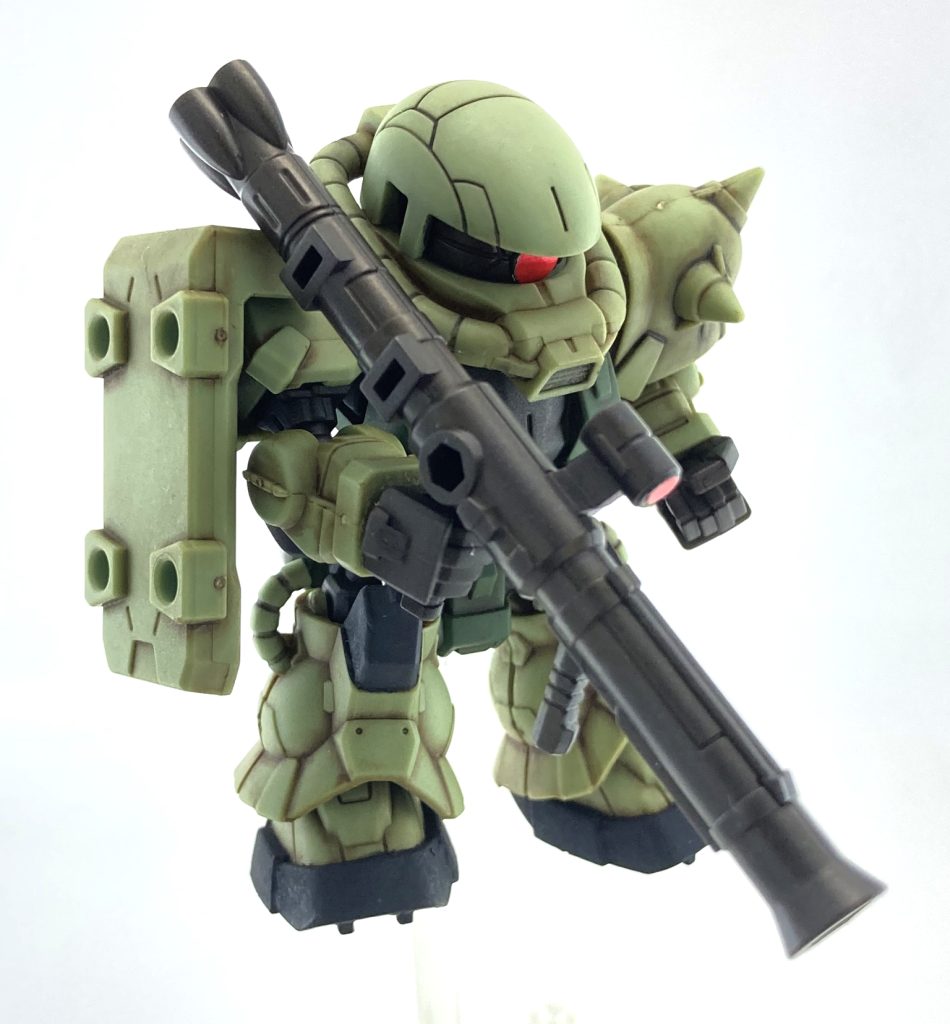 デフォルメされてても、しっかりモールドが施されててかっこいいです！