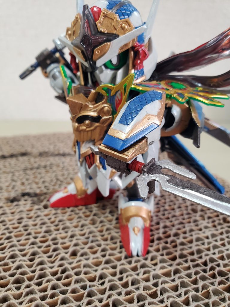 筆塗り SDW HEROES 隠密ガンダムエアリアル–4枚目/制作者：比宇加(ヒウカ)