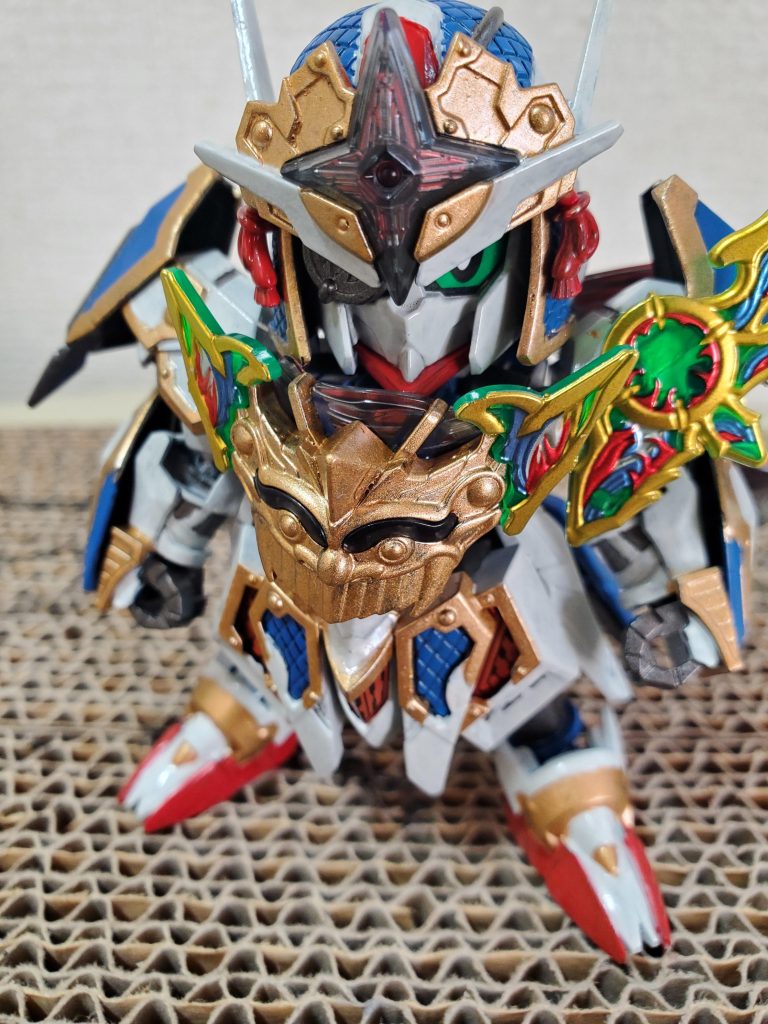 筆塗り SDW HEROES 隠密ガンダムエアリアル–5枚目/制作者：比宇加(ヒウカ)