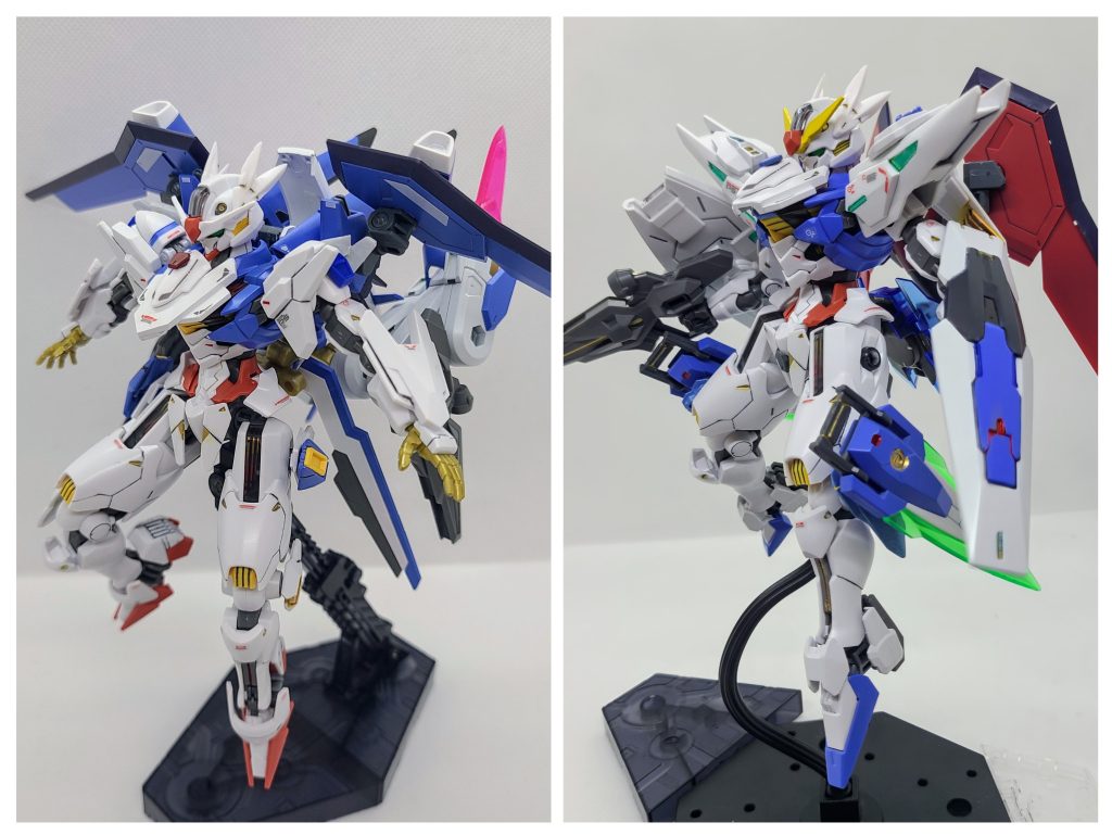 ヴレイブとの比較を載せて~ヴレイブの最終形態をブレイズの通常形態に踏襲して強化みたいなイメージです。とりあえずお披露目して失礼します~。最終形態用のバックパックが決まらないので主役機コンが終わってからになりそうで無念ですっ(泣