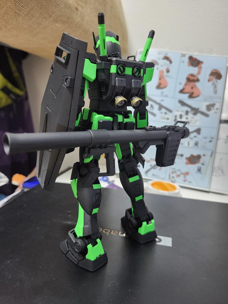 リアランドセルのバーニアを金で塗ったけど、要らなかったかも