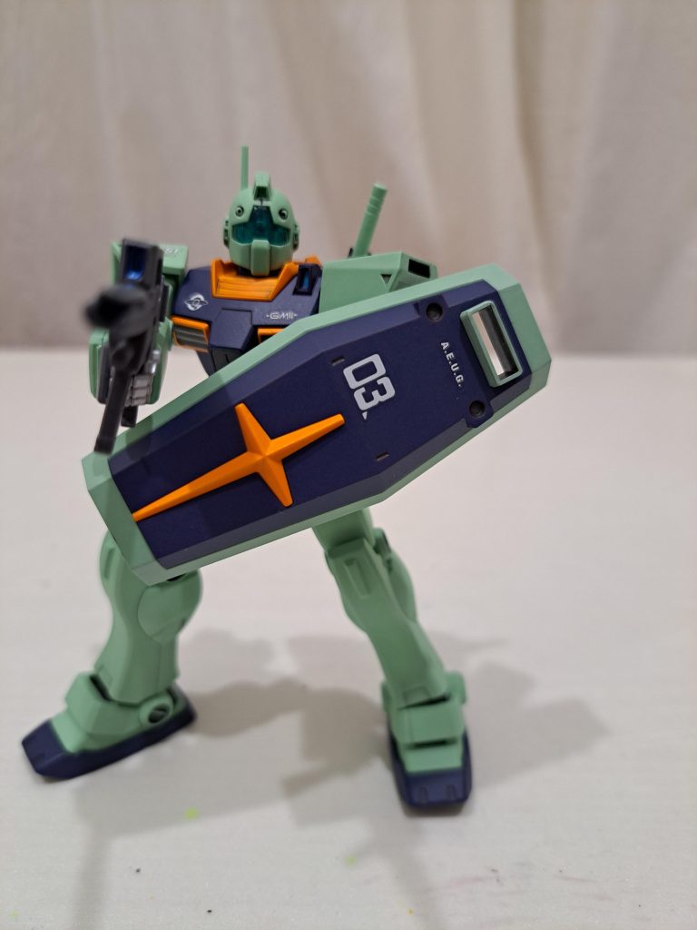 量産機っぽいポージング😊