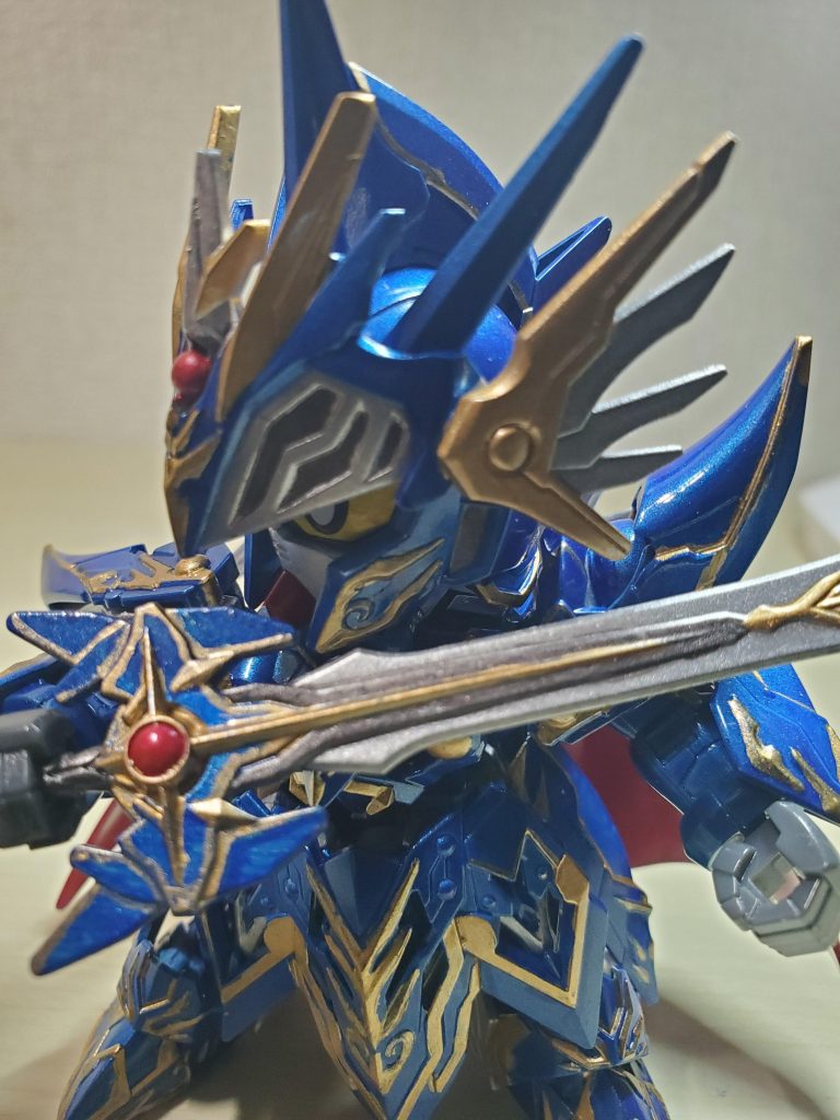 筆塗り SDW HEROES ナイトストライクガンダム アレンジカラー–5枚目/制作者：比宇加(ヒウカ)