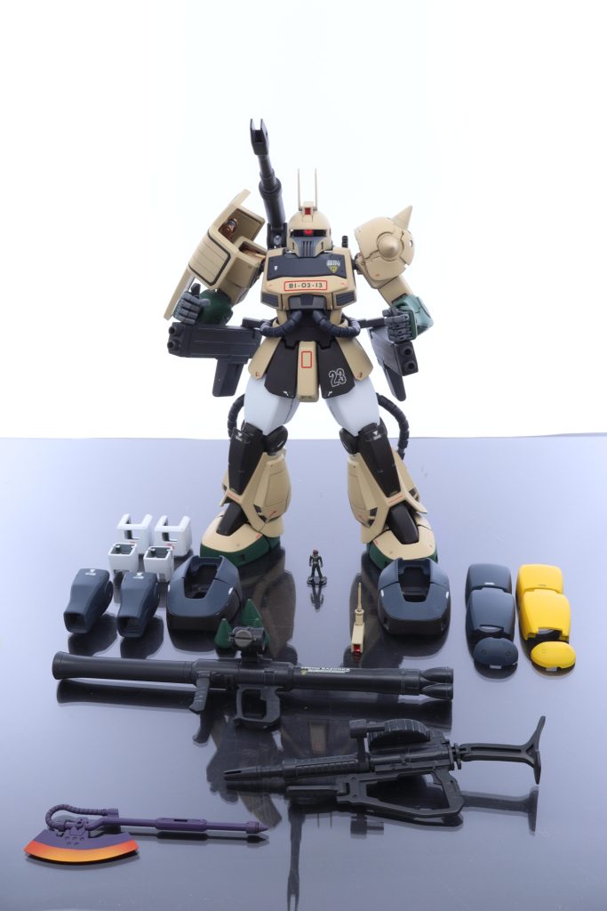 MG 1/100 ザクキャノンユニコーンVer. プレバン限定–5枚目/制作者：FUZITAKU